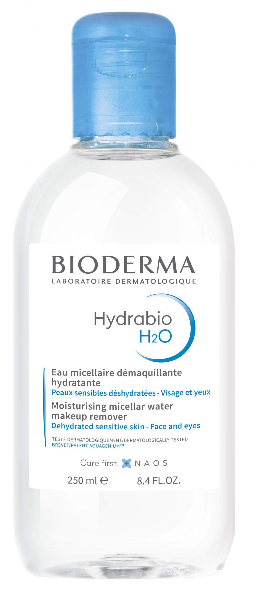 Farmacias del Ahorro, Bioderma Hydrabio H2O Agua Micelar para piel  deshidratada, 250 ml