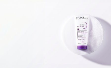 Introducing Cicabio Cleansing Balm, soothing and protective.