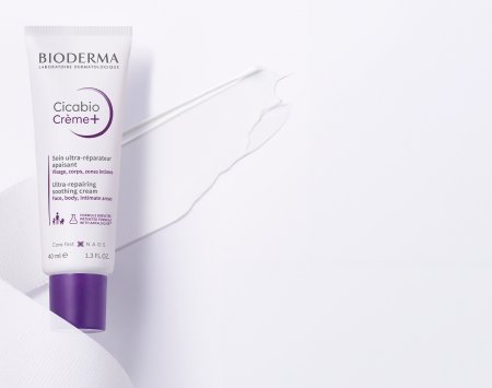 Cicabio Creme+, an ultra-repairing cream for the face, body and intimate areas in 40 ml