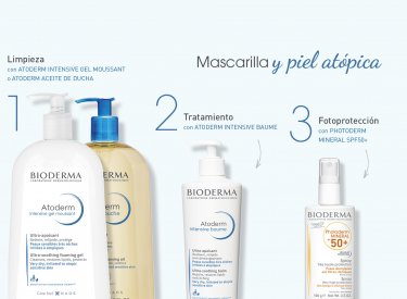 Mascarilla y piel atopica - Atoderm BIODERMA